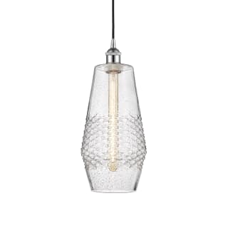 A thumbnail of the Innovations Lighting 616-1P-17-7 Windham Pendant Polished Chrome / Seedy