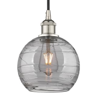 A thumbnail of the Innovations Lighting 616-1P 10 8 Athens Deco Swirl Pendant Polished Nickel / Light Smoke Deco Swirl