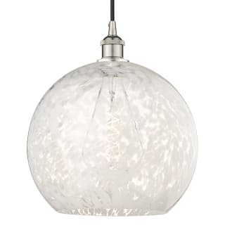 A thumbnail of the Innovations Lighting 616-1P 17 14 White Mouchette Pendant Polished Nickel