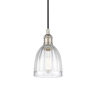 A thumbnail of the Innovations Lighting 616-1P-10-6 Brookfield Pendant Polished Nickel / Clear