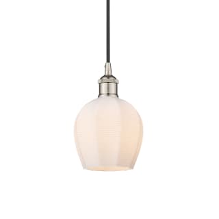 A thumbnail of the Innovations Lighting 616-1P-10-6 Norfolk Pendant Polished Nickel / Matte White