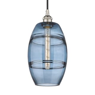 A thumbnail of the Innovations Lighting 616-1P 10 8 Vaz Pendant Polished Nickel / Princess Blue