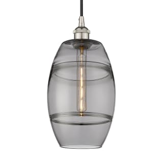 A thumbnail of the Innovations Lighting 616-1P 10 8 Vaz Pendant Polished Nickel / Light Smoke