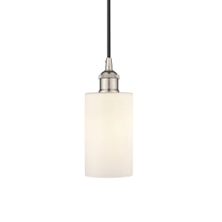 A thumbnail of the Innovations Lighting 616-1P-10-4 Clymer Pendant Polished Nickel / Matte White