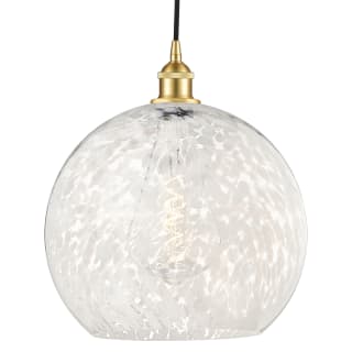 A thumbnail of the Innovations Lighting 616-1P 17 14 White Mouchette Pendant Satin Gold