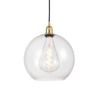 A thumbnail of the Innovations Lighting 616-1P-14-12 Athens Pendant Satin Gold / Clear