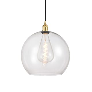 A thumbnail of the Innovations Lighting 616-1P-17-14 Athens Pendant Satin Gold / Clear