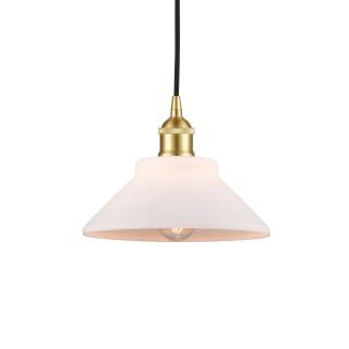 A thumbnail of the Innovations Lighting 616-1P-8-8 Orwell Pendant Satin Gold / Matte White
