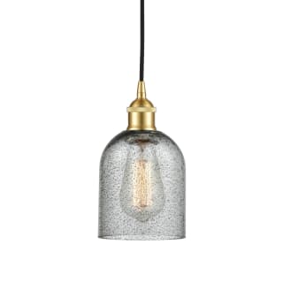 A thumbnail of the Innovations Lighting 616-1P-10-5 Caledonia Pendant Satin Gold / Charcoal