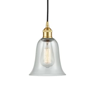 A thumbnail of the Innovations Lighting 616-1P-12-6 Hanover Pendant Satin Gold / Fishnet