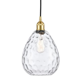 A thumbnail of the Innovations Lighting 616-1P-13-8 Waverly Pendant Satin Gold / Clear