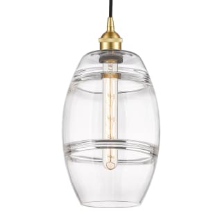 A thumbnail of the Innovations Lighting 616-1P 10 8 Vaz Pendant Satin Gold / Clear