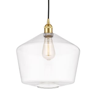 A thumbnail of the Innovations Lighting 616-1P-14-12 Cindyrella Pendant Satin Gold / Clear