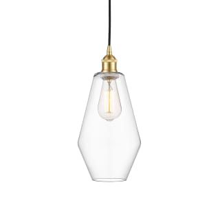 A thumbnail of the Innovations Lighting 616-1P-15-7 Cindyrella Pendant Satin Gold / Clear