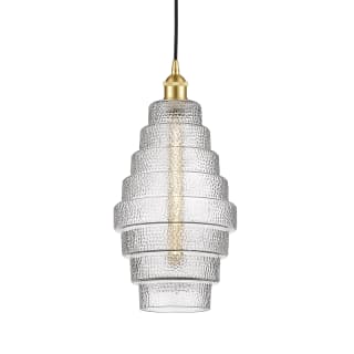 A thumbnail of the Innovations Lighting 616-1P-18-8 Cascade Pendant Satin Gold / Clear