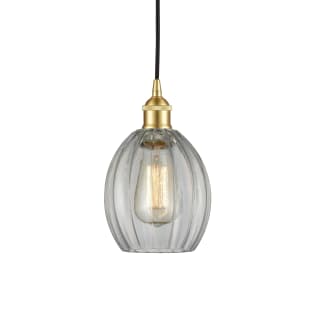 A thumbnail of the Innovations Lighting 616-1P-11-6 Eaton Pendant Satin Gold / Clear