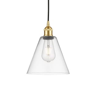 A thumbnail of the Innovations Lighting 616-1P-11-8 Berkshire Pendant Satin Gold / Clear