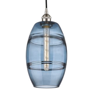 A thumbnail of the Innovations Lighting 616-1P 10 8 Vaz Pendant Brushed Satin Nickel / Princess Blue