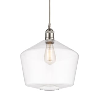 A thumbnail of the Innovations Lighting 616-1P-14-12 Cindyrella Pendant Brushed Satin Nickel / Clear