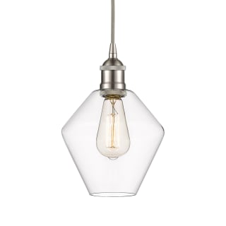 A thumbnail of the Innovations Lighting 616-1P-11-8 Cindyrella Pendant Brushed Satin Nickel / Clear