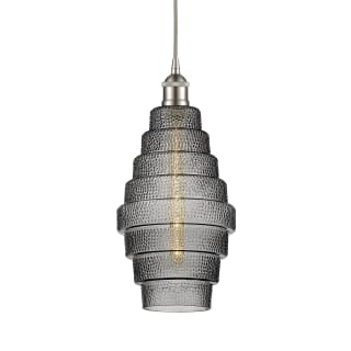 A thumbnail of the Innovations Lighting 616-1P-18-8 Cascade Pendant Brushed Satin Nickel / Smoked