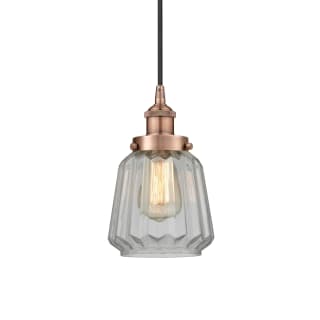 A thumbnail of the Innovations Lighting 616-1PH-12-7 Chatham Pendant Antique Copper / Clear