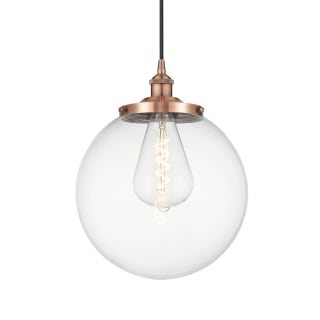 A thumbnail of the Innovations Lighting 616-1PH-18-14 Beacon Pendant Antique Copper / Clear