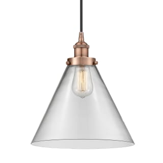 A thumbnail of the Innovations Lighting 616-1PH-15-12-L Cone Pendant Antique Copper / Clear