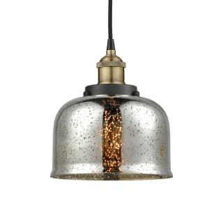 A thumbnail of the Innovations Lighting 616-1PH-10-8 Bell Pendant Black Antique Brass / Silver Plated Mercury