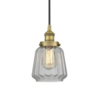 A thumbnail of the Innovations Lighting 616-1PH-12-7 Chatham Pendant Brushed Brass / Clear