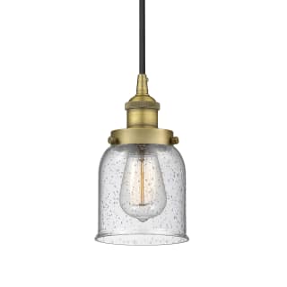 A thumbnail of the Innovations Lighting 616-1PH-10-5 Bell Pendant Brushed Brass / Seedy