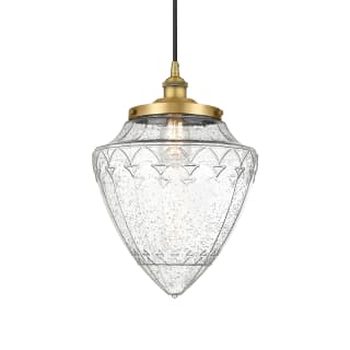 A thumbnail of the Innovations Lighting 616-1PH-17-12 Bullet Pendant Brushed Brass / Seedy