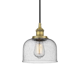 A thumbnail of the Innovations Lighting 616-1PH-10-8 Bell Pendant Brushed Brass / Seedy