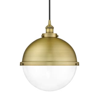 A thumbnail of the Innovations Lighting 616-1PH-16-13 Hampden Pendant Brushed Brass / Clear