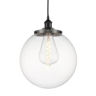 A thumbnail of the Innovations Lighting 616-1PH-18-14 Beacon Pendant Matte Black / Clear