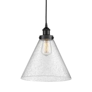 A thumbnail of the Innovations Lighting 616-1PH-15-12-L Cone Pendant Matte Black / Seedy