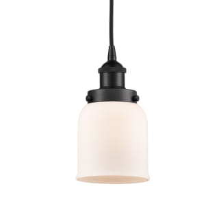 A thumbnail of the Innovations Lighting 616-1PH-10-5 Bell Pendant Matte Black / Matte White