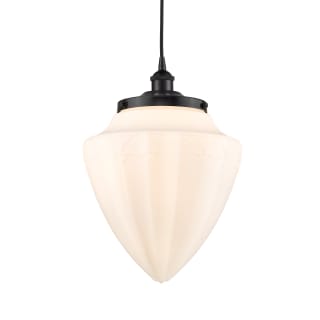 A thumbnail of the Innovations Lighting 616-1PH-17-12 Bullet Pendant Matte Black / Matte White