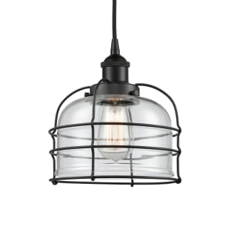 A thumbnail of the Innovations Lighting 616-1PH-10-9 Bell Cage Pendant Matte Black / Clear