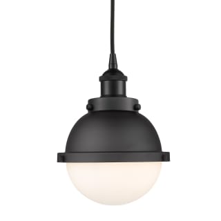 A thumbnail of the Innovations Lighting 616-1PH-10-7 Hampden Pendant Matte Black / Matte White