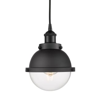 A thumbnail of the Innovations Lighting 616-1PH-10-7 Hampden Pendant Matte Black / Clear