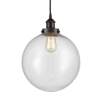 A thumbnail of the Innovations Lighting 616-1PH-16-12 Beacon Pendant Oil Rubbed Bronze / Seedy