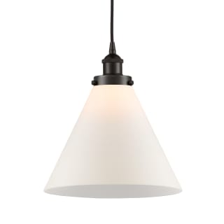 A thumbnail of the Innovations Lighting 616-1PH-15-12-L Cone Pendant Oil Rubbed Bronze / Matte White