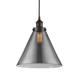 A thumbnail of the Innovations Lighting 616-1PH-15-12-L Cone Pendant Oil Rubbed Bronze / Plated Smoke