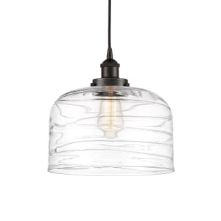 A thumbnail of the Innovations Lighting 616-1PH-12-12-L Bell Pendant Oil Rubbed Bronze / Clear Deco Swirl