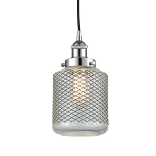 A thumbnail of the Innovations Lighting 616-1PH-12-6 Stanton Pendant Polished Chrome / Clear Wire Mesh