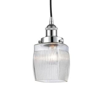 A thumbnail of the Innovations Lighting 616-1PH-10-6 Colton Pendant Polished Chrome / Clear Halophane