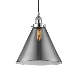 A thumbnail of the Innovations Lighting 616-1PH-15-12-L Cone Pendant Polished Chrome / Plated Smoke