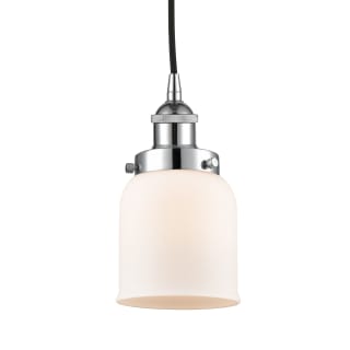 A thumbnail of the Innovations Lighting 616-1PH-10-5 Bell Pendant Polished Chrome / Matte White