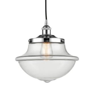 A thumbnail of the Innovations Lighting 616-1PH-12-12 Oxford Pendant Polished Chrome / Clear